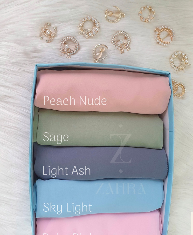 Premium Diamond Georgette