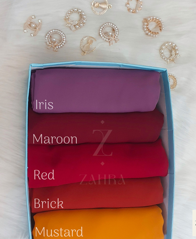 Premium Diamond Georgette